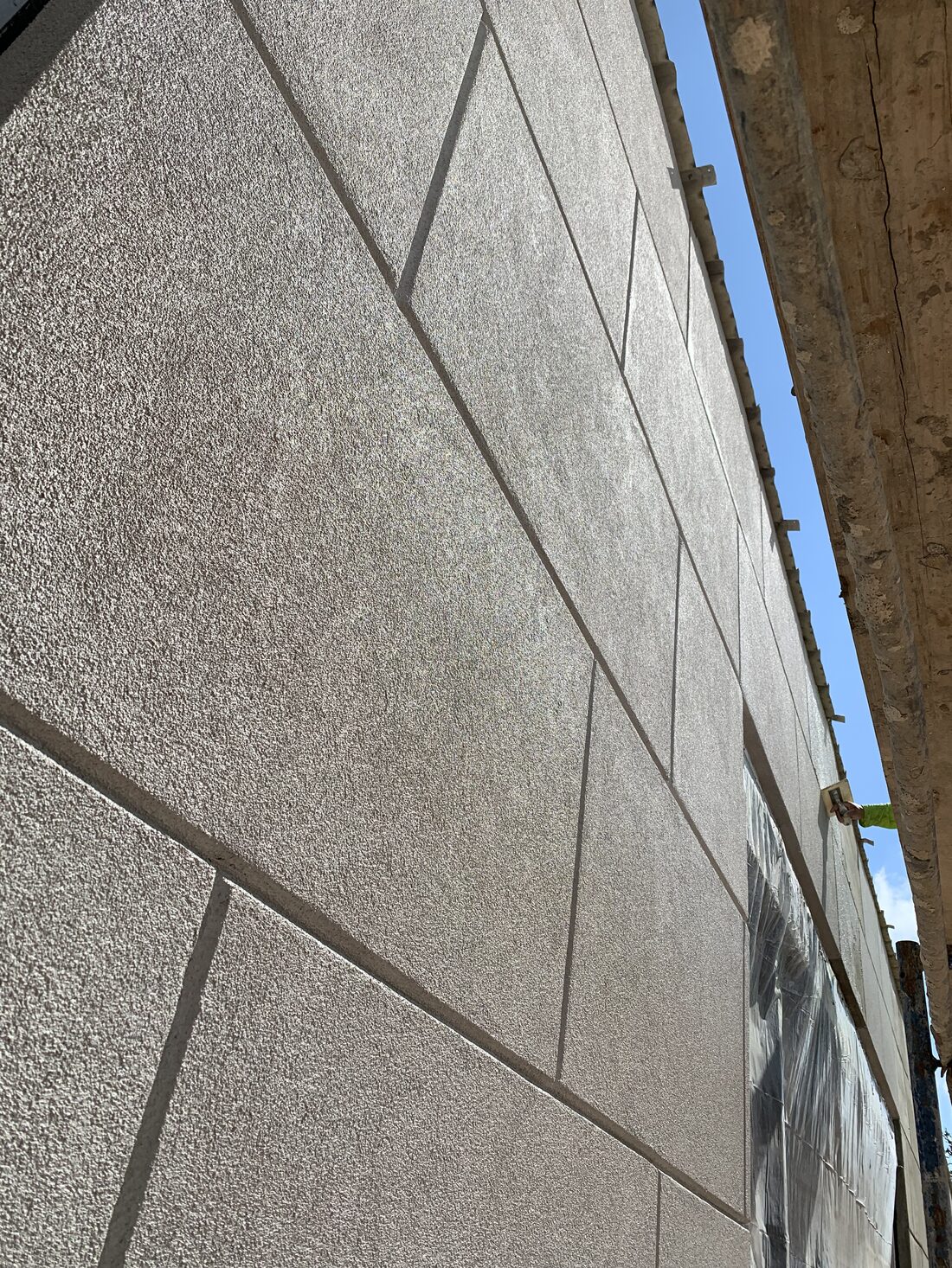 Commercial stucco project