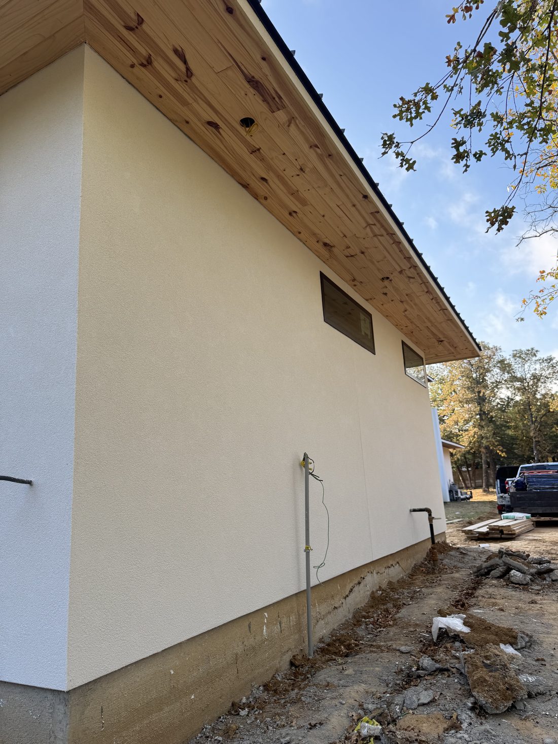 Residential home stucco